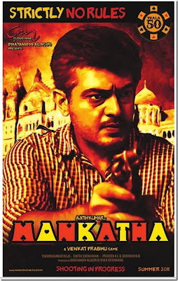 Ajith's Mangatha film wallpapers