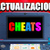 Actualizacion - Cheats para Nintendo 3ds