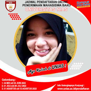 Link Twibbon Pendaftaran Mahasiswa Baru Unias 2022 TERPOPULER