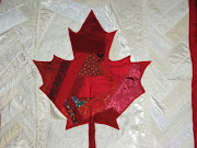 . Flag quilt! Like mine, soon you'll be throwing caution to the wind and . (canada quilt )