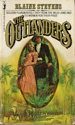 Front cover of 'The Outlanders' by Blaine Stevens (Harrry Whittington)