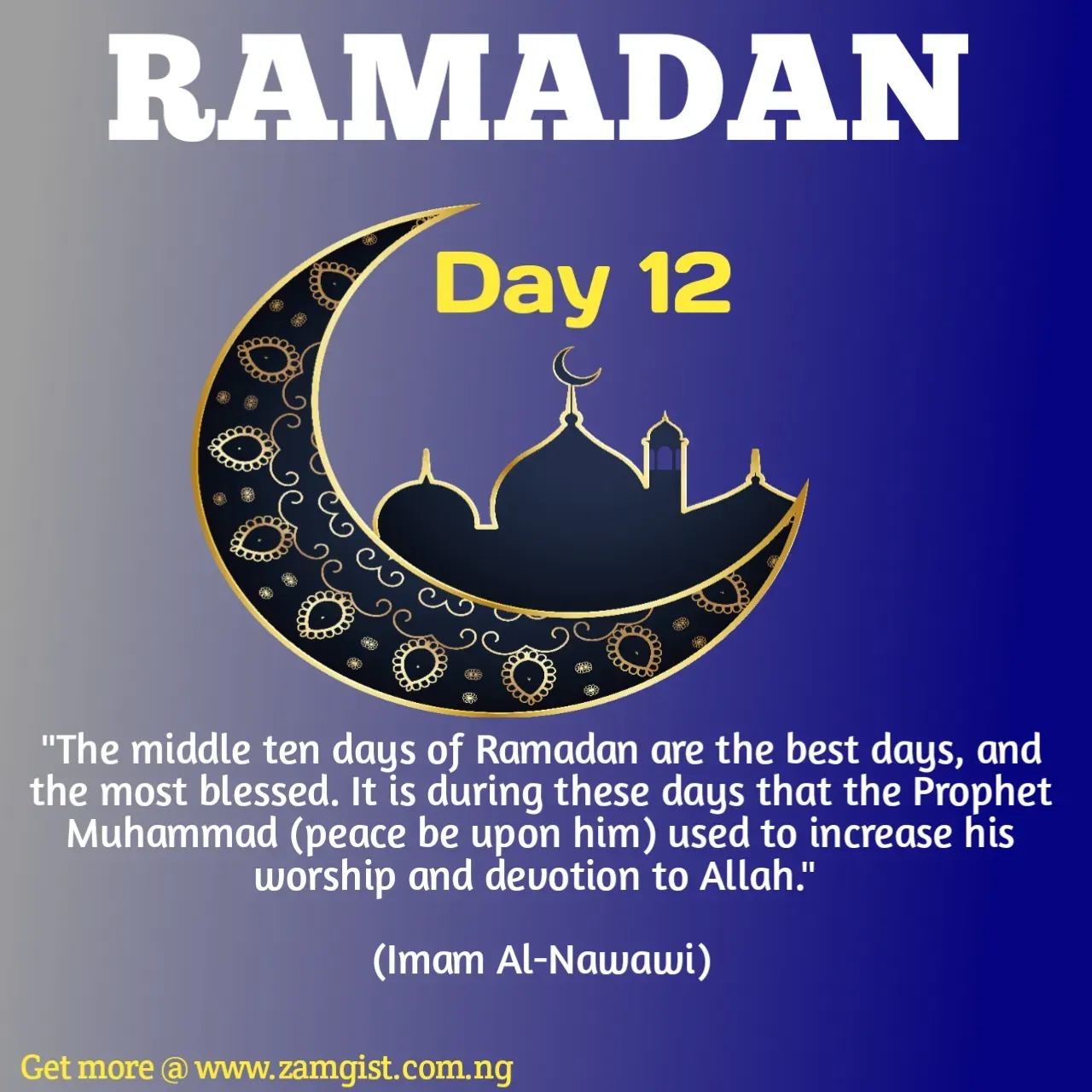 Ramadan Day 12 Image
