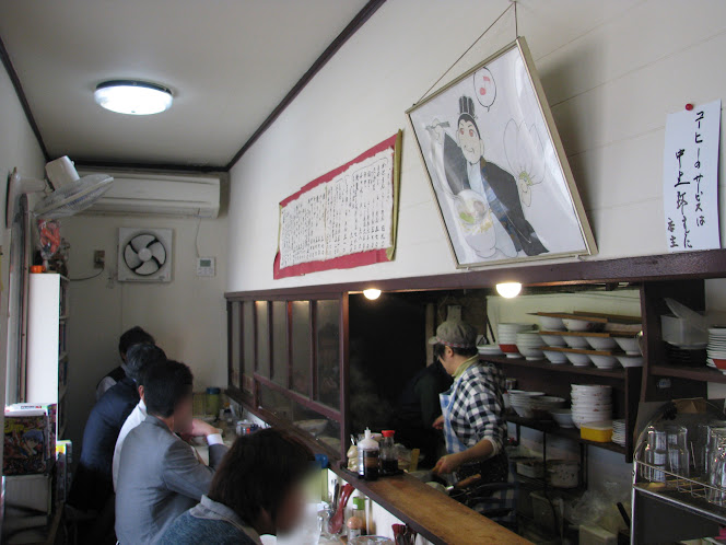 ［八代市］角萬ラーメン・店内の様子