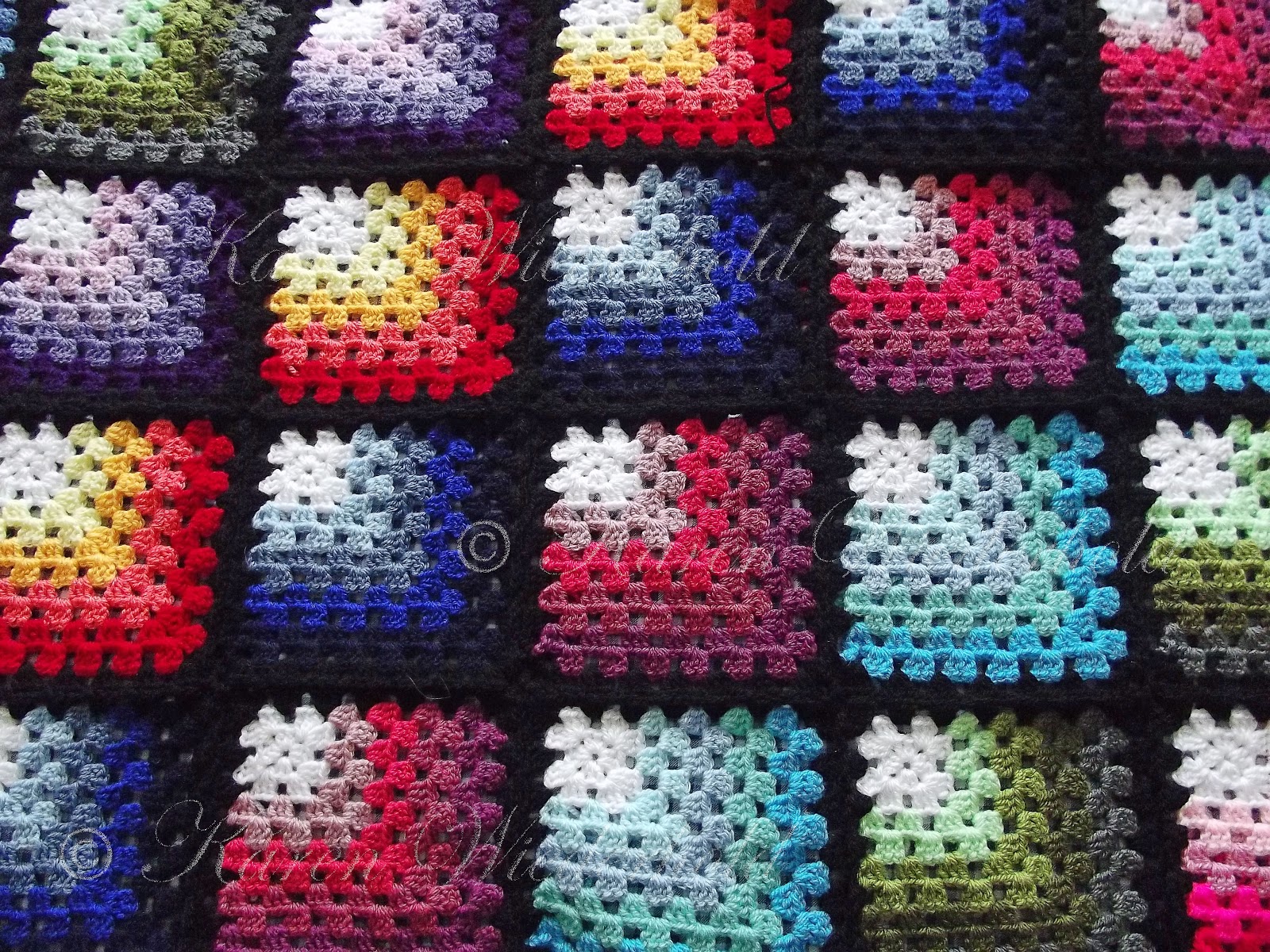 Download Karen Wiederhold: Mitred Granny Square Blanket - Free Crochet Pattern - Copyright 2013-2015