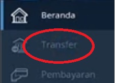Gambar 2 cara transfer via mandiri online ke bank lain