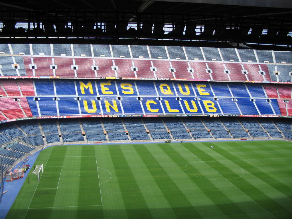 Gambar Stadion Camp Nou Barcelona Wallpaper