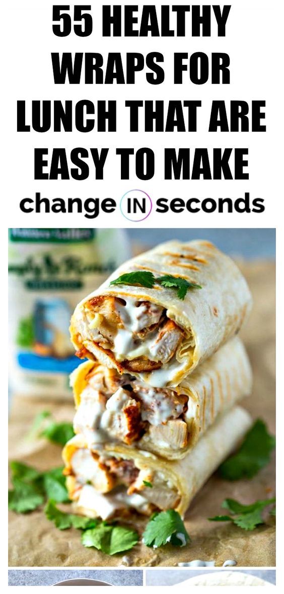 Healthy Wraps For Lunch That Are Easy To Make! These quick lunch ideas are perfect for healthy eating! #recipes, #healthyrecipes, #healthymeals, #dinnerideas, #healthylunchideas, #cookingrecipes, #wrapsandwiches, #healthydinnerrecipes,