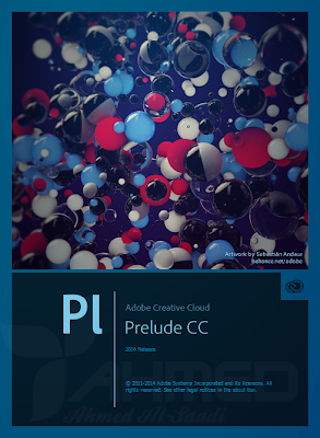 تحميل ادوبي بريليود Adobe Creative Cloud Prelude CC 2014 v3.0.0.160 برابط مباشر مع التفعيل