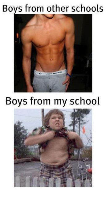 Boys From Other School vs Boys From My School