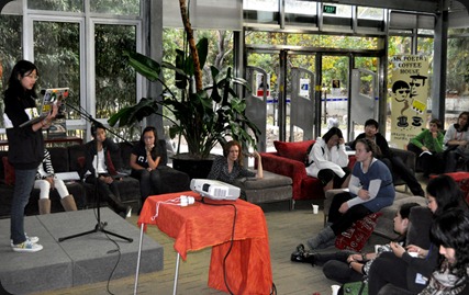 MIddle School Poetry Coffee House