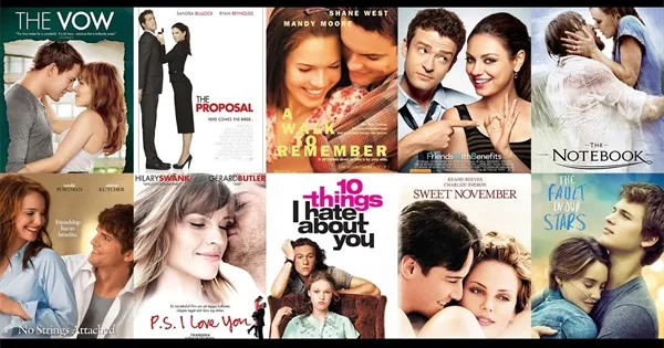 English Romantic Movies List