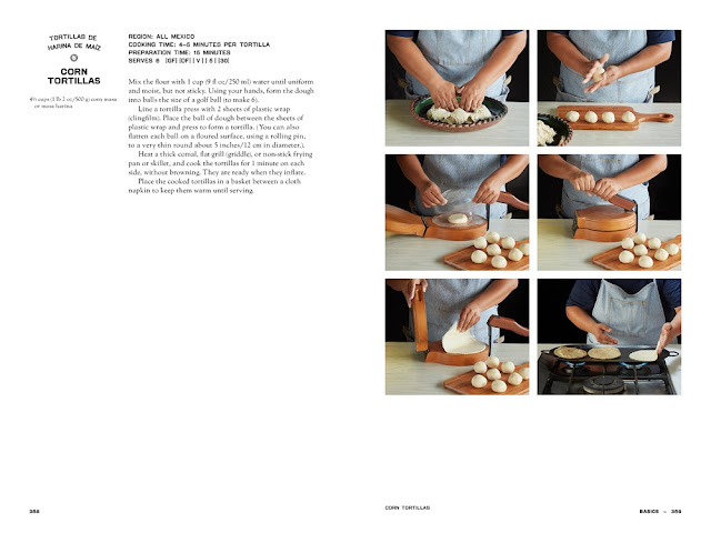 How to make homemade tortillas from The Mexican Vegetarian Cookbook by Margarita Carrilo Arronte