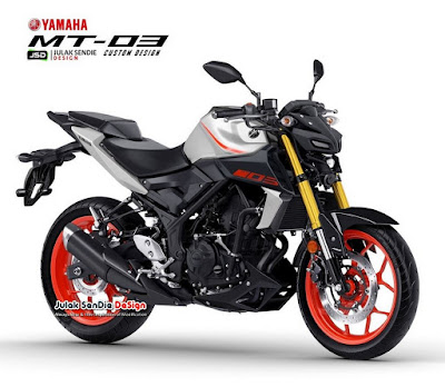 MT-25/MT-03 dengan suspensi gold ala MT-15, Lumayan kan?