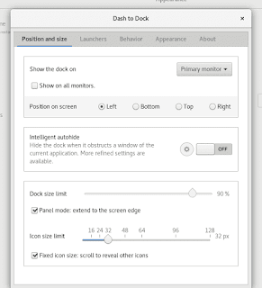 Dash To Dock, Merubah Dash Menu Gnome Seperti Plank Dock Dan Panel