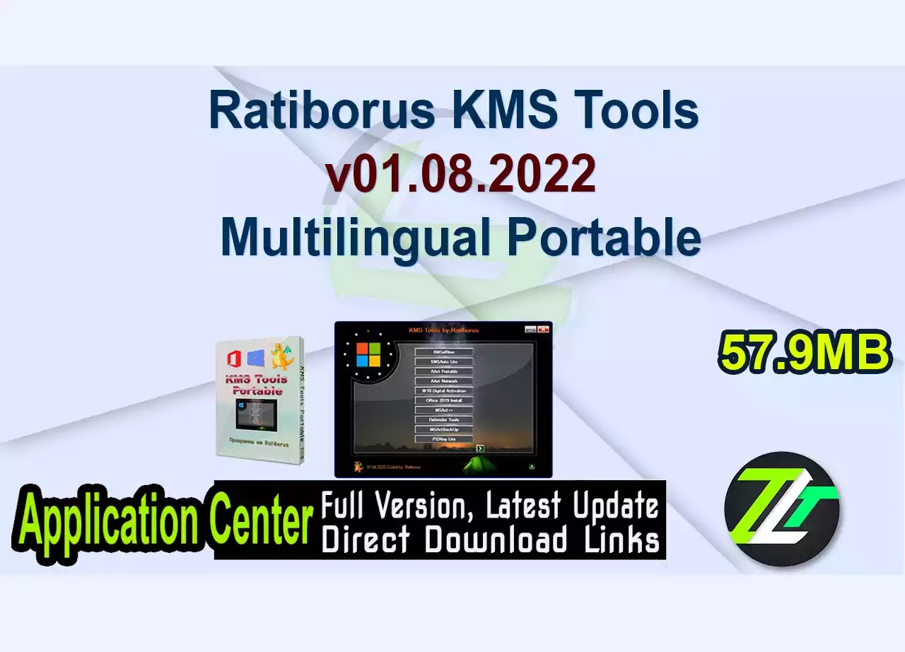 Ratiborus KMS Tools v01.08.2022 Multilingual Portable