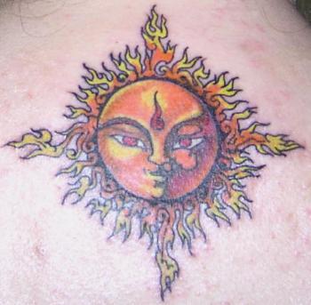 Sun Tattoos : Aztec sun tattoos, Sun tattoos pictures, Tribal Sun Tattoos