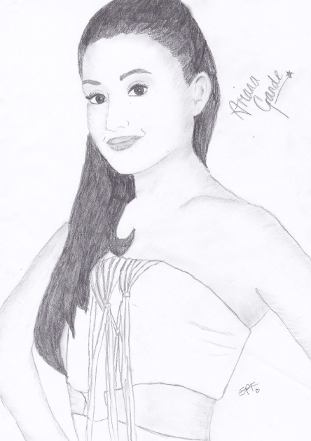  TeamDemiLovato today released a drawing of Ariana Grande