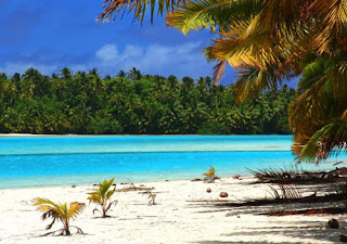 Picture of beautiful island cook-islands