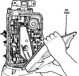 Ford automatic transmission A4LD disassembly