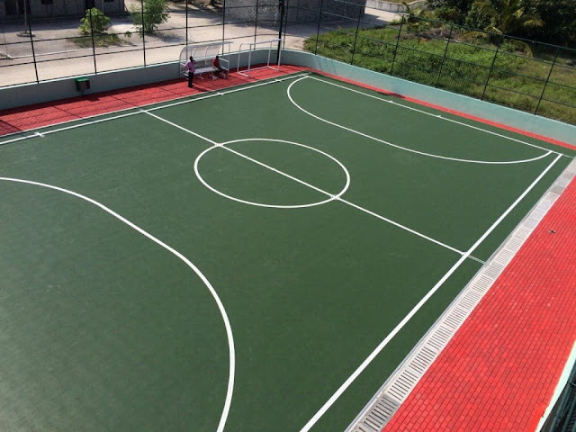 Cat Lantai Lapangan Futsal Bergaransi