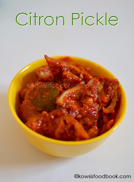 Narthangai Oorugai Recipe with Step by Step Pictures