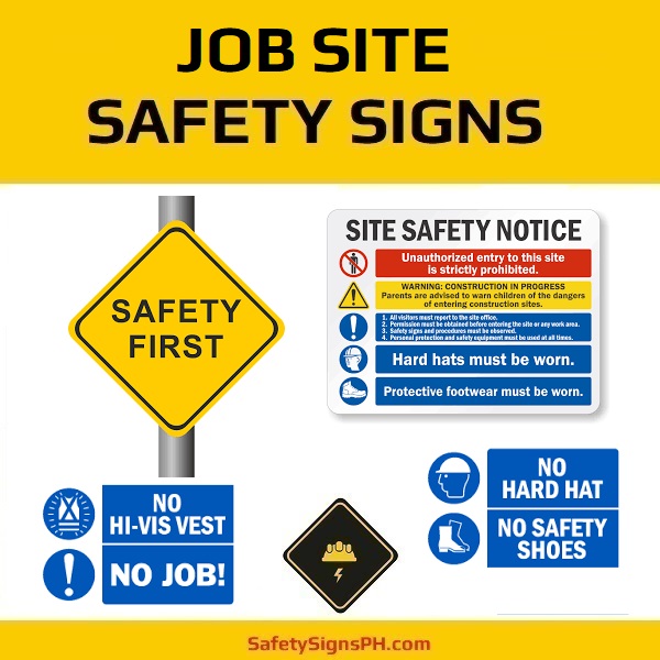 Job Site Safety Signs Philippines