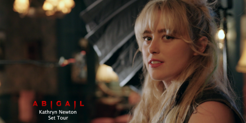 Tour the Set of ABIGAIL with Kathryn Newton [Video]