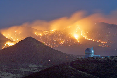 Cerro Grande fire near Los Alamos, NM