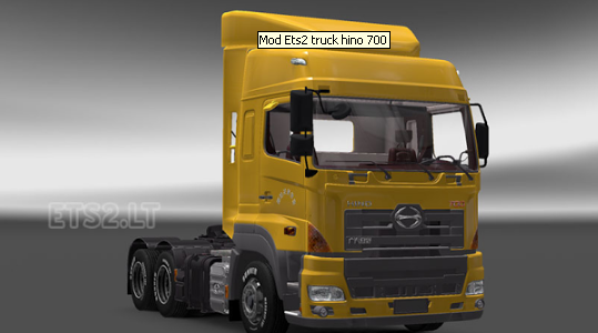 Mod Ets2 truck hino 700