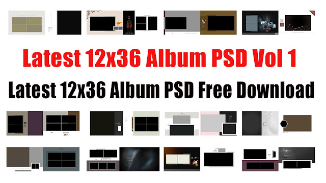 Latest 12x36 Album PSD Vol 1 Free Download