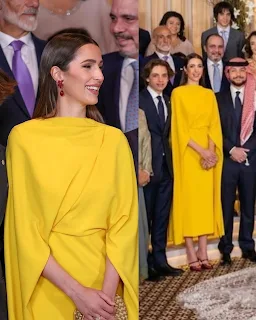 Rajwa Al Saif attends Princess Iman wedding
