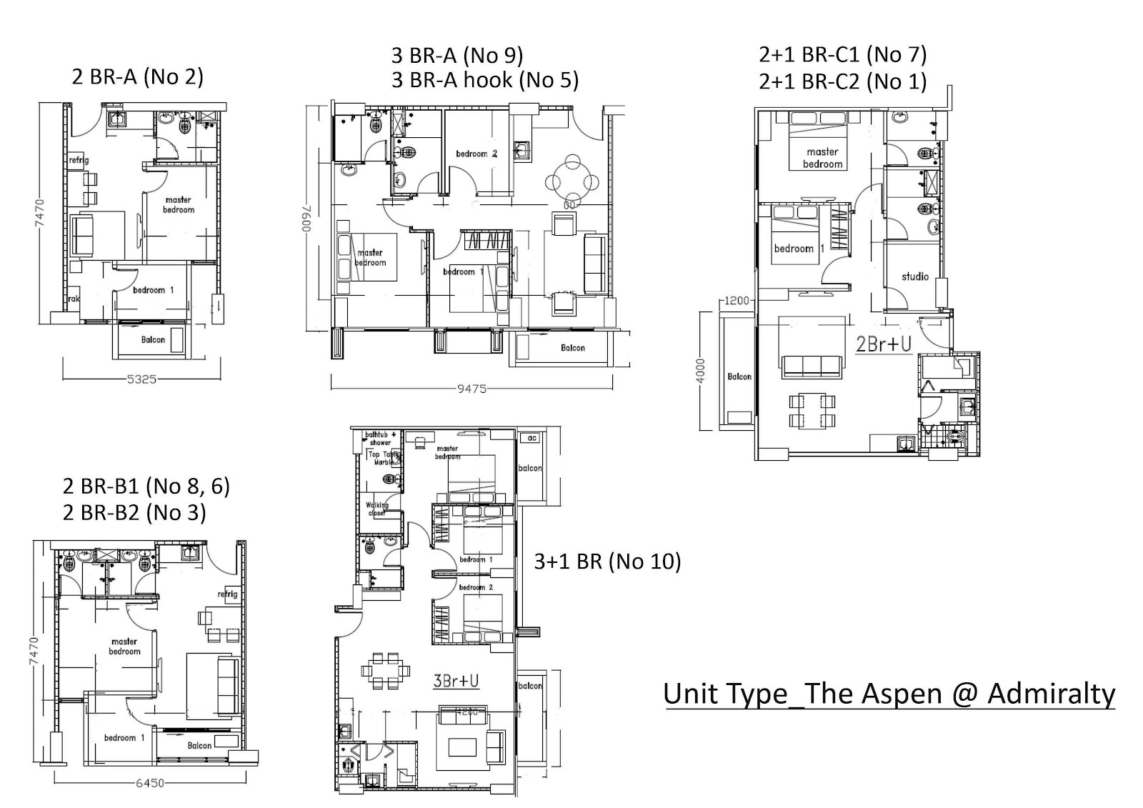 The Aspen ADMIRALTY Apartment