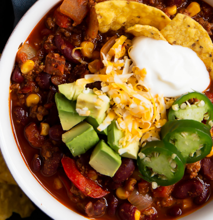The Best Healthy Turkey Chili deliciouse