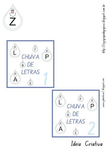 Jogo Pedagógico Letras do Alfabeto