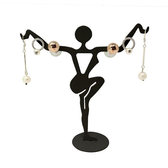 #251-112 Metal Dancer Earring Display Stand