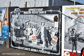 The Troubles Murals in Belfast