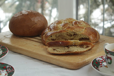  Challah mit Feigen, Olivenöl und Meersalz