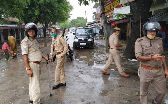 दो गांवों के लोग भिड़े, पथराव में कई घायल