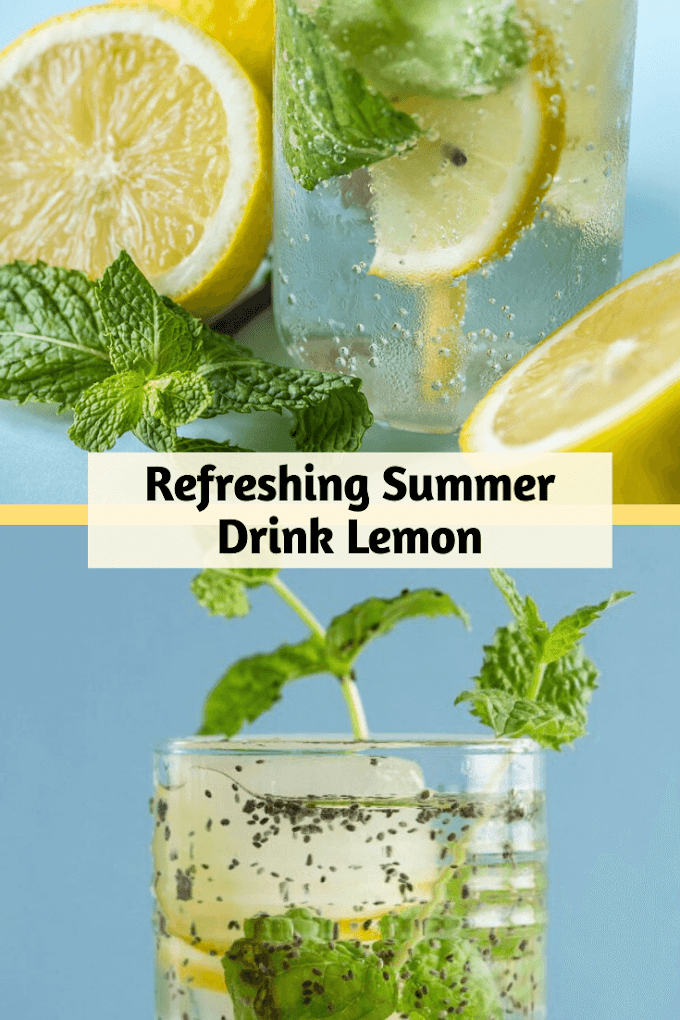 Refreshing Summer Drink Lemon