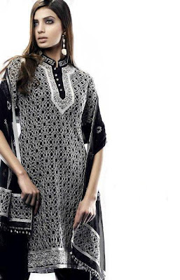 Resham Ghar Digital Embroidered Suits For Summer 2012,fashion clothes women,fashion clothes,clothes,summer suits,suit