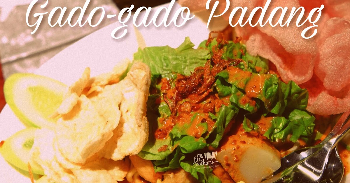 iResepi Membuat Gado gado khas iPadangi Jutaan iResepi Makanan 