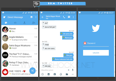 BBM Mod Twitter v2.11.0.16 Apk Update Terbaru