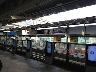 lokasi stasiun BTS skytrain bangkok