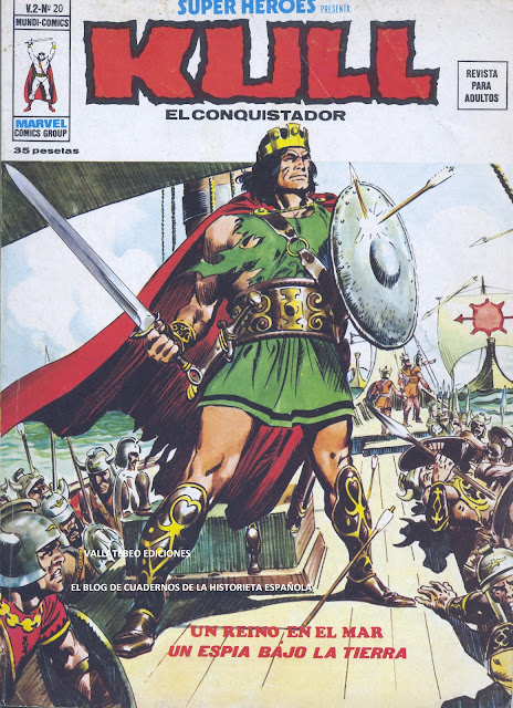 Kull el conquistador. Editorial Vértice, 1975