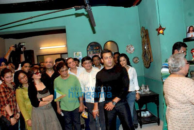 Salman Khan at the launch of Smita Thackeray's film Society image