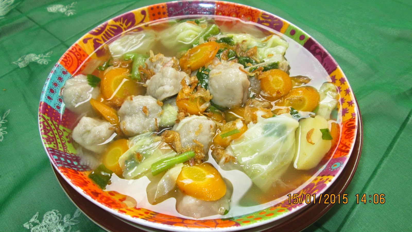 Resep Sop Sayur Bakso yang Enak dan Praktis ~ Dapur Onlineku