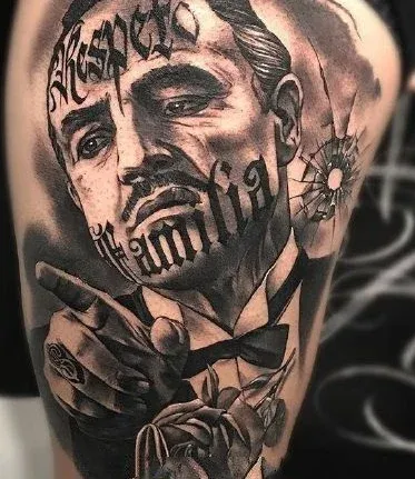 Gangster Tattoos Chicano Art Tattoos