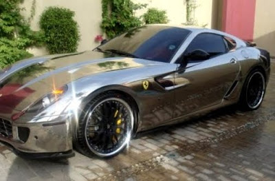 Chromed Out Ferrari 599 GTB Fiorano