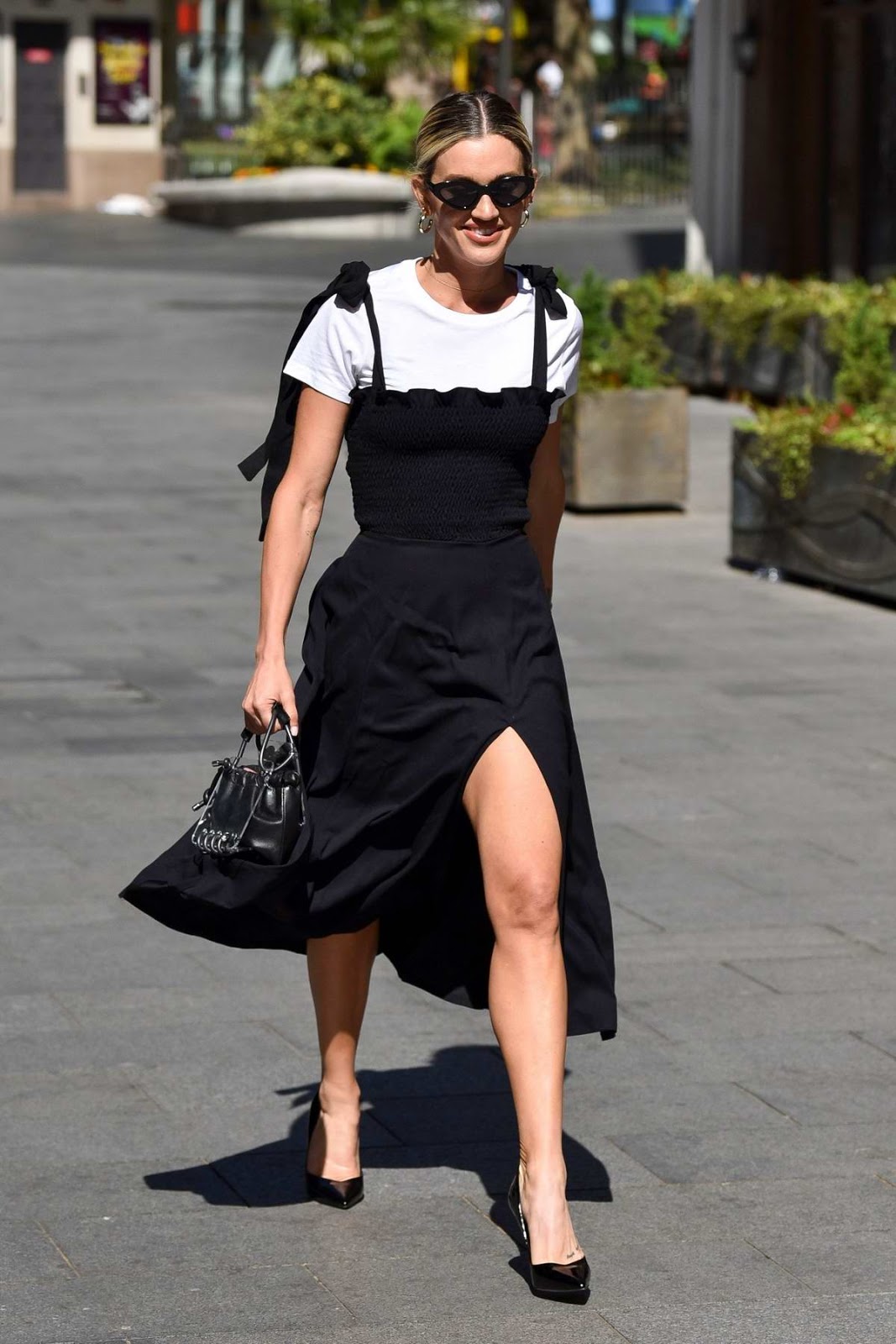 Ashley Roberts high street style fashion celebrity latest photo