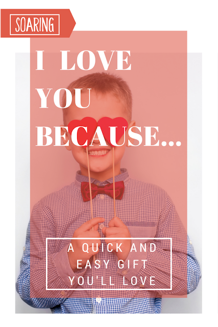 A quick and easy DIY gift for Valentine's Day, Mother's Day, or even Father's Day! Printables included! 
